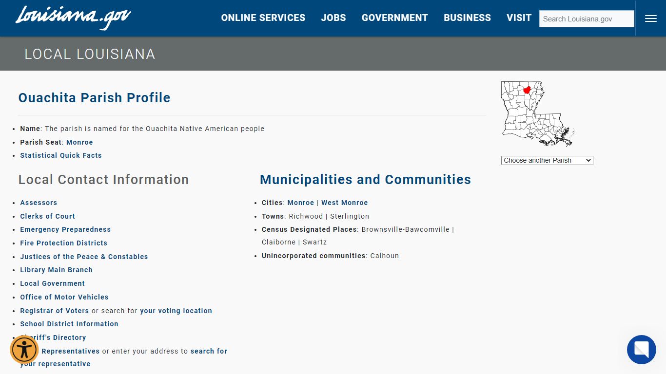 Ouachita Parish - The official website of Louisiana
